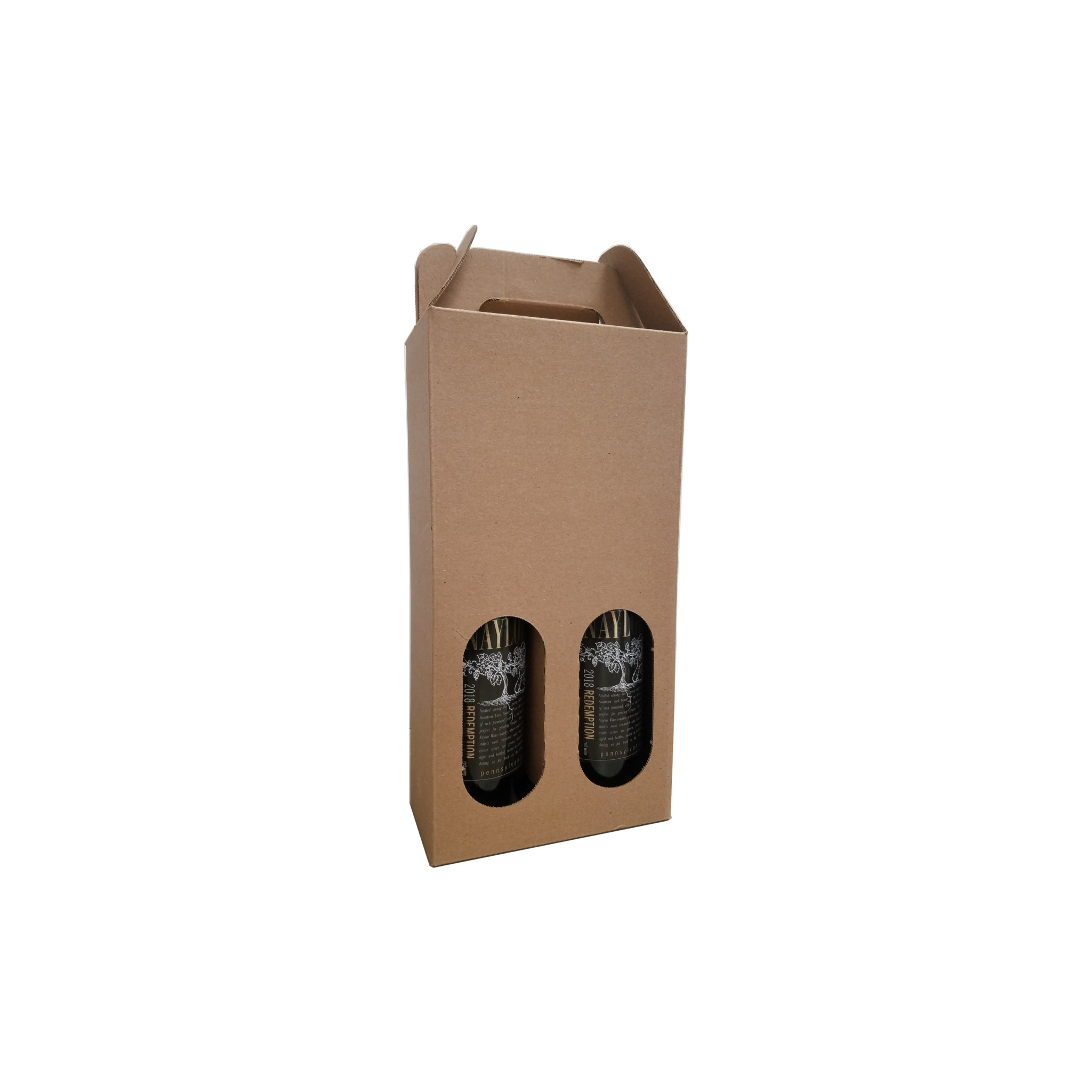 2 Bottle Carrier Wine Packaging by Naylor