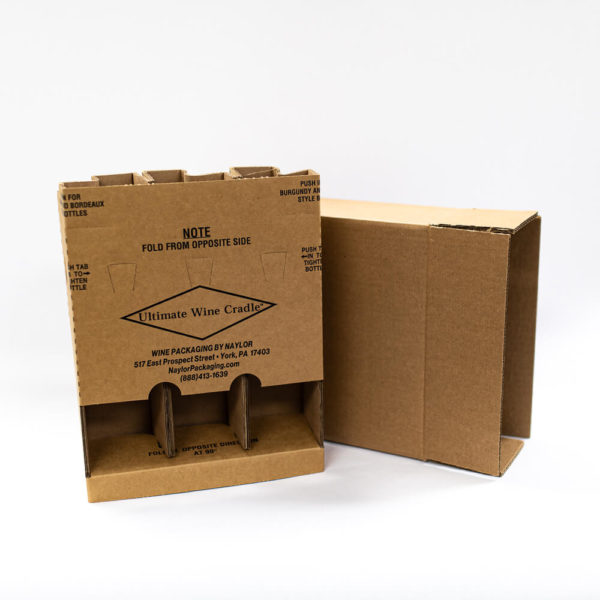 Ultimate Wine Cradle™ Shipper | 3 Bottle