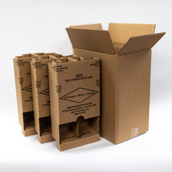 Ultimate Wine Cradle™ Shipper | 6 Bottle