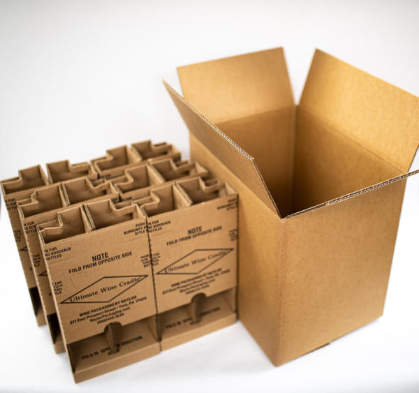 Ultimate Wine Cradle™ Shipper | 12 Bottle