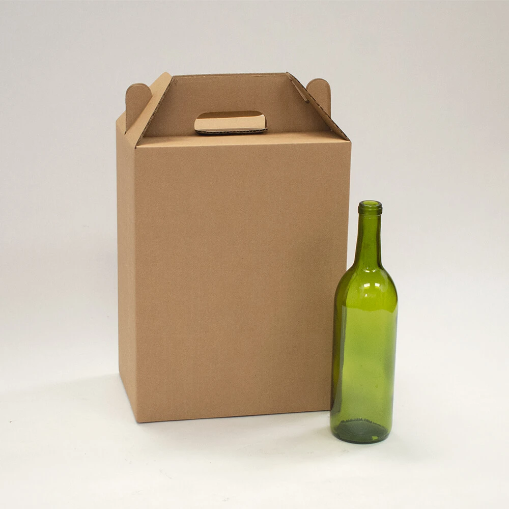 6 Pack Wine Carrier for 750 ml bottles 60/cs