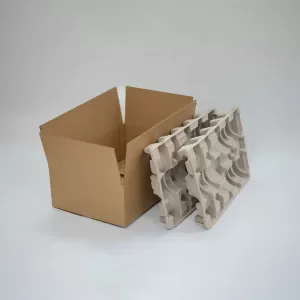 3 bottle | Molded Pulp Wine Shipper Kit | 750 mL