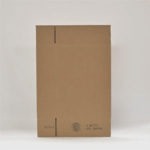 Ultimate Wine Cradleâ„¢ Shipper - Box Only | 3 Bottle