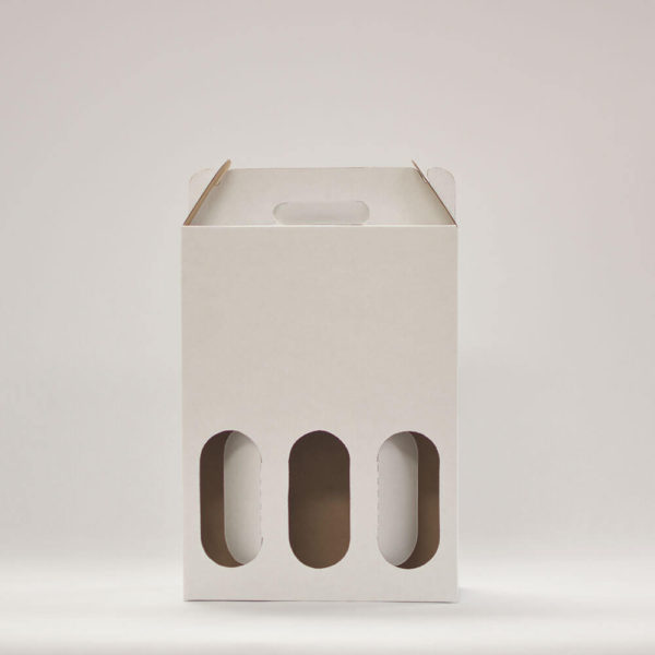 3 Bottle Carrier 1-2-3 Bottom - Image 2