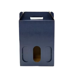 Wine Bottle Carrier | 3 bottle - Royal Blue