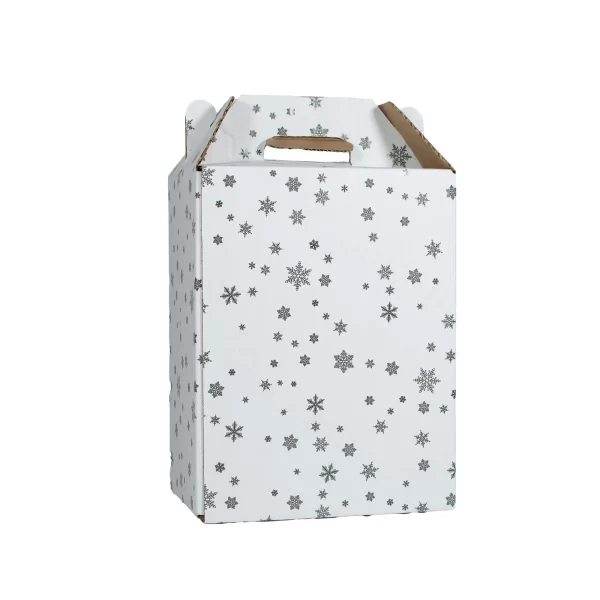 6 bottle | Carrier | Snowflakes | 750 mL