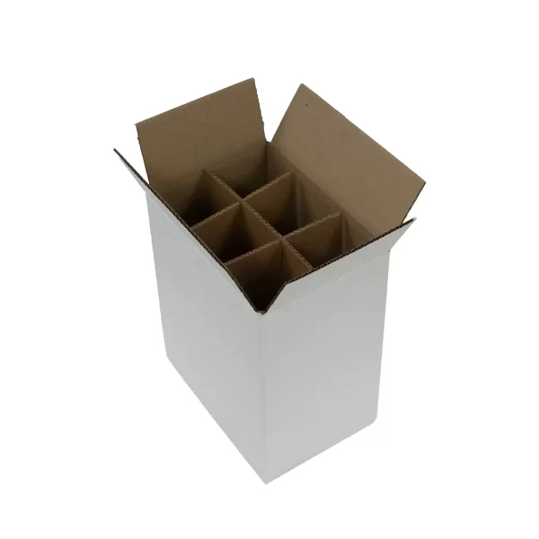 6 Bottle | Repack | White 12"H - Image 3
